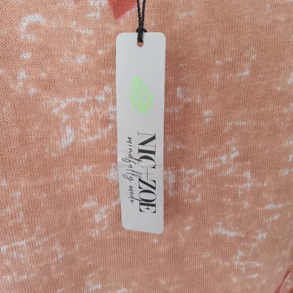 NWT NIC+ZOE SUN BURST TANK TOP SIZE XL - Picture 6 of 6